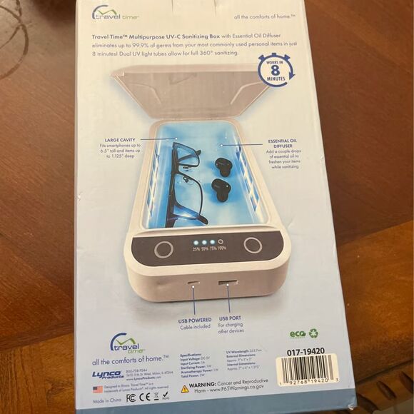 NEW SEALED Lynco UV-C Multipurpose Sanitizing Case - Picture 4 of 5